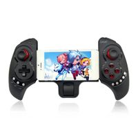 Wholesale PG9023 Bluetooth Game Controller Gamepad Telescopic Stand Design Joystick with Stretch Bracketfor iPhone6 Plus iOS Android MQ