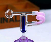 Wholesale Double filtration board Glass bongs Oil Burner Glass Water Pipes Oil Rigs Smoking Free