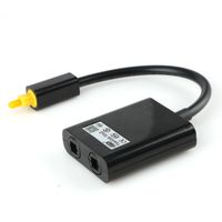 10pcs 1:4 Optic Fiber Splitter 0.9mm Bare Fiber SteelTube Fiber Bundle Connector