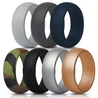 Wholesale Silicone Wedding Band Rings for Men Women Comfortable Fit Rubber Premium Quality Bands Active Men Sports Gym Work Multi Colors