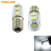 Wholesale FEELDO White Mini E14 SMD LED LM Home Light LED Refrigerator Bulb Lamps AC V