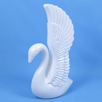Wholesale Upscale Elegant White Angel and Swan Roman Column Wedding Welcome Area Decoration Props Supplies