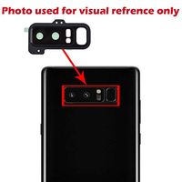 Wholesale Original rear back camera glass lens frame holder with sticker for samsung Note N950 N950F W universal