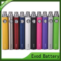 Wholesale EVOD Battery mAh mAh mAh Batteries Ego E Cigarettes For MT3 CE4 Mini Protank Atomizer Vs Vision Spinner Brass Knuckles Battery