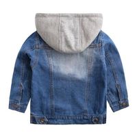 Wholesale Baby Boys Jackets Spring Autumn Jacket For Boys Infant Coat Kids Casual Jeans Outerwear Hoodie Coats Children Clothes