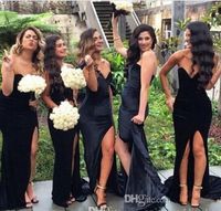 navy velvet bridesmaid dresses