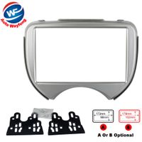 Wholesale Double Din Facia For NISSAN Car Micra March RENAULT Pulse Radio CD DVD Stereo Panel Dash Install Trim Fascia Kit Face Surround Frame