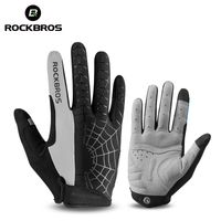 Wholesale ROCKBROS Windproof Cycling Bicycle Gloves Touch Screen Riding MTB Bike Glove Thermal Warm Motorcycle Winter Autumn Bike Clothing C18110801