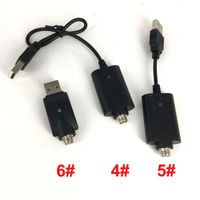 Wholesale male female thread USB wireless cable cord charger for ecig battery bud touch vape pen battery o pen CE3 G2 atomizer