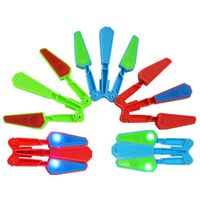 Wholesale Flipper Flip Toys LED Finger Hand Toys Spin Focus Spin Kids Butterfly Knife Finger Training Tool Stress Relief Magic Gadgets Gifts YFA61