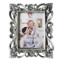 Wholesale Giftgarden x7 Silver Picture Frame Classic Photo Frames Vintage Picture Frame Table Decoration Anniversary Gift For Couples