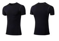 Wholesale Brand Designer Mens Gyms Clothing Fitness Compression Base Layers Under Tops T shirt Running Crop Tops Skins Gear Wear Sports Fitness