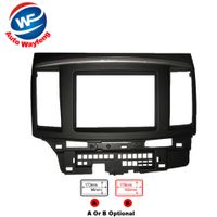 Wholesale Car refitting DVD frame DVD panel Dash Kit Fascia Radio Frame Audio frame Fit For Mitsubishi Galant Fortis Lancer X DIN
