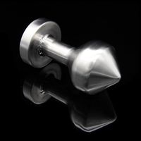 Wholesale Heavy Stainless Steel Anal Butt Plug Metal Anus Bead Masturbation Massager In Adult Games Erotic Sex Toys For Women Men Gay