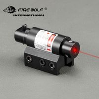 Wholesale Tactical Mini Red Laser Sight For Rifle Scope Airsoft mm Weaver Picatinny Mount Hunting Scopes Air Soft Tactical