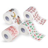 paper christmas napkins wholesale toilet roll pattern wx9 gag humour dhl xmas decoration gifts funny