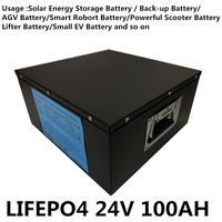 Wholesale 3000cycles W V AH A LIFEPO4 battery for powerful AGV smart robot Scooter Mini EV Electric forklift Golf Trolley UPS system