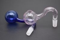 Wholesale 9mm mm mm male colorful thick heady big glass bowl smoking glass oil bowl adapter for water oil rig bongs pipe