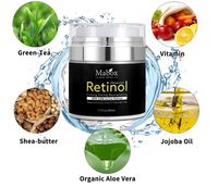 Retinol 25 Moisturizer Face Cream Vitamin E Collagen Retin Anti Aging Wrinkles Acne Green Tea Whitening Cream Dhl