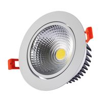 Wholesale Dimmable LED Recessed COB Downlight W W W W W Dimming LED Spot light Led Ceiling Lamp With AC85 V driver adapter