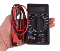 Wholesale DT830B LCD Digital Multimeter Tester Meter Voltmeter Ammeter Ohm Mini Universal Meter Handheld Electrician Universal Meter