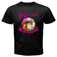 New The Jimi Hendrix Experience Rock Band Legend Men/'s Black T-Shirt Size S-3XL
