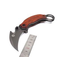 Wholesale Karambit Knives Folding Mantis Claw knife Outdoor Hunting Pocket Knifes Cr13Mov Steel Camping Survival Knife EDC Tool