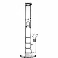 Wholesale hookah glass Honeycomb Bongs triple honeycombs percolater mm thick tube water bong inches big