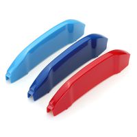 M Color Sport Front Plastic Kidney Grill Bar Tira de la Cubierta para BMW 5 Series F10 F18 2014-2015