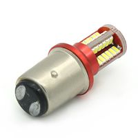 4x Red 3157 Smd 68-LED Stop//Brake Blinker Signal Corner Light Bulbs//Bulb