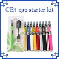 Wholesale Ego Evod CE4 Blister Starter Kits mAh mAh mAh EGO T Battery CE4 Atomizer Clearomizer E Cigarette Vape Kit high quality vs law