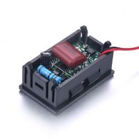 Wholesale 1pc Mini Car Auto Motor LED Digital Voltmeter Ammeter AC V Inch Panel Amp Volt Current Meter Tester