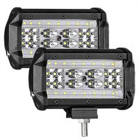 6inch 18W CREE Led Work Light Bar Pods SPOT Beam Cube Offroad SUV ATV UTE 4WD