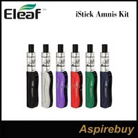 Wholesale Eleaf iStick Amnis Starter Kit With w iStick Amnis Box Mod GS Drive Atomizer ml New GS Air Mesh Coil Compact Design Original