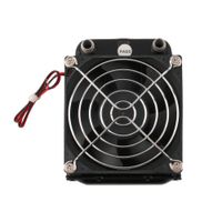 Wholesale Freeshipping Newest Aluminum mm Water Cooling cooled Row Heat Exchanger Radiator Fan for CPU PC Eletronic Hot