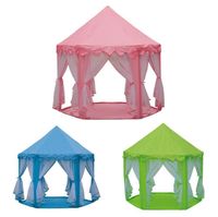 Wholesale INS Children Portable Toy Tents Princess Castle Play Game Tent Activity Fairy House Fun Indoor Outdoor Sport Playhouse Toy Kids Gifts