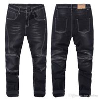 Wholesale Autumn winter mens large size jeans men s fattening increase denim blue black loose jeans fat young big guy pants plus size JS730
