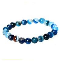 Wholesale 10mm Nature Stone Blue Buddha Strand Beads Bracelets Bangles for Men Male Bracelet Jewelry Accessories