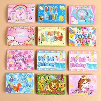 Carta Di Compleanno Biglietto D Invito Flamingo Unicorno Girl Boy Cartoon Corona Happy Birthdays Inviti Per Feste Cards Kid Greet Papers 0 15by Ff