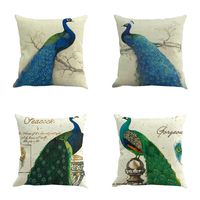 Peacock Blue Pillows Online Shopping Peacock Blue Pillows For Sale