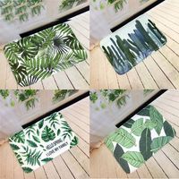 6 Stili Lovely Print Carpets Tappetino Antiscivolo Tappeti Per Esterni Porta D Ingresso Bagno Tappetini Igienici Per Fragole Foglie Cactus Wx9 564