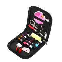 136pcs Mini Kit De Couture Sewing Supplies avec ciseaux dé à coudre fils aiguilles