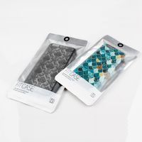Wholesale Universal Clear Silver Plastic Poly Bags OPP Packing Zipper Lock Package Retail Boxes for iPhone X Plus XS MAX XR Samsung Phone case