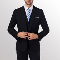 Wholesale Men Slim Fit Business Leisure One Button Formal Two Piece Suit for Groom Wedding