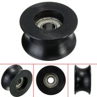 5pcs Rail Ball Bearing Nylon 1056UU U Groove Guide Pulley Sealed 1056UU//0840UU