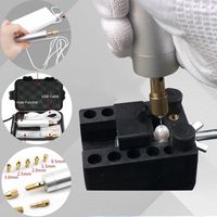 Wholesale USB Mini Pearl Punching DIY Hole Puncher rpm Jewelry Making Tools diy Ring Necklace hole punch bit chuck