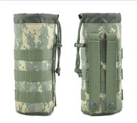 Wholesale Tactical water kettle pouch bag molle waist pack for Oz water bottle riding bottle holder for outdoor hiking hunting
