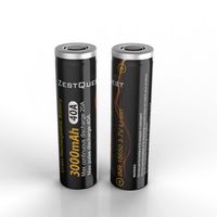 Wholesale 100 authentic Zest Quest ZQ INR V mah A Li ion Rechargeable Battery battery