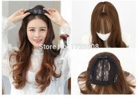 Wholesale Silk Base Women Female Hair pieces New Premium Hair Replacement Toupee Lace Frontal Closure with bundles Synthetic Accessory