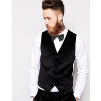 Wholesale Custom black velvet shawl groom lapel tuxedo best man men s wedding suit best men s suit jacket jacket pants vest